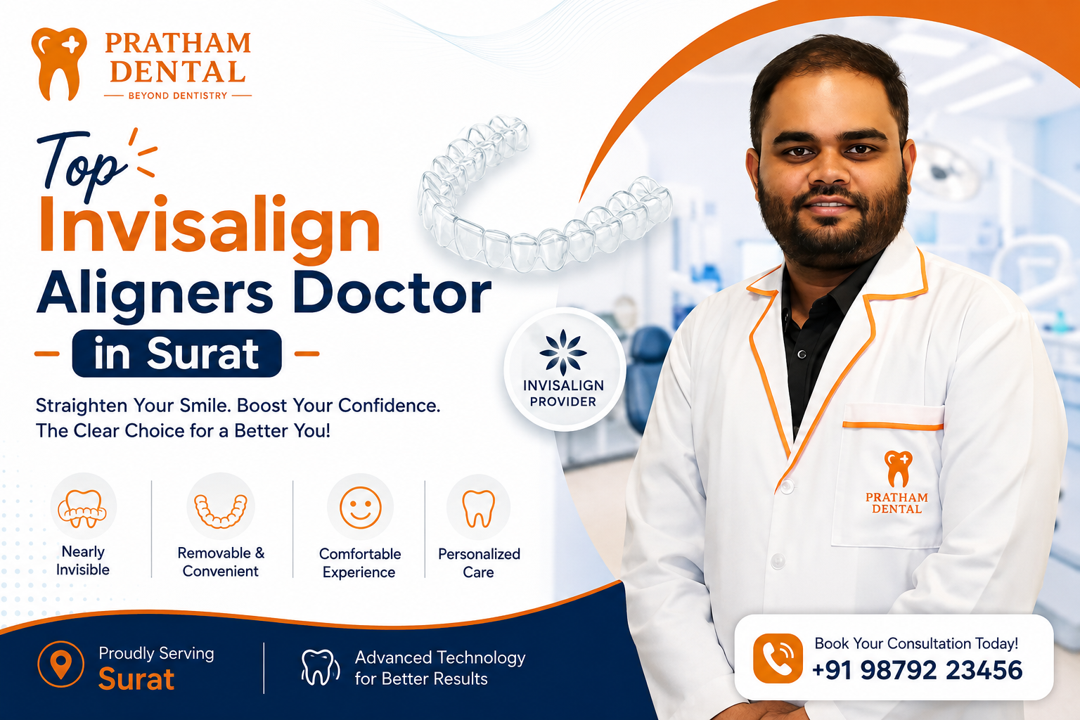 Top Invisalign Aligners Doctor in Surat